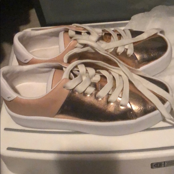 Rose gold Zara sneakers - Picture 4 of 4